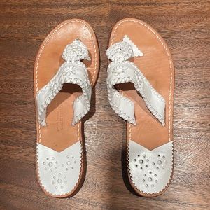 Stephen Bonanno Handmade Sandals White